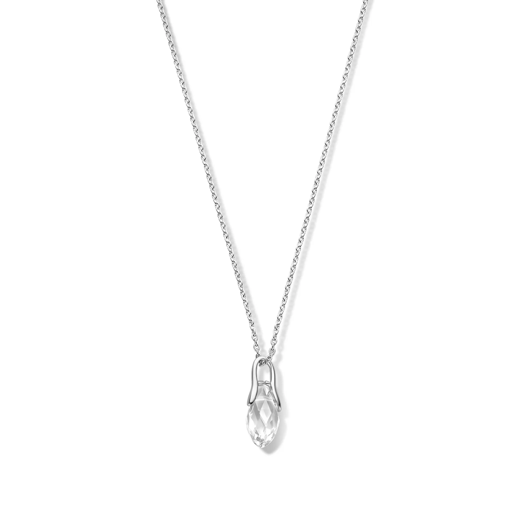 Parte Di Me Kettingen*La Sirena Ombrone 925 Sterling Zilveren Ketting Met Glas